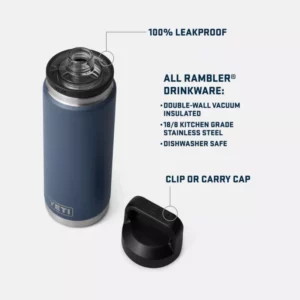YETI Rambler Bottle Chug Cap 26oz (769ml) - Bilde 5