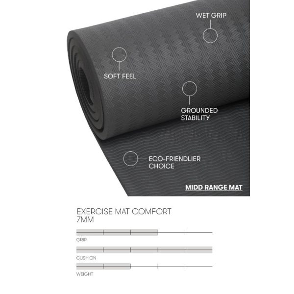 CASALL Casall Exercise Mat Comfort 7mm 53302 Lillehammer Sport 5