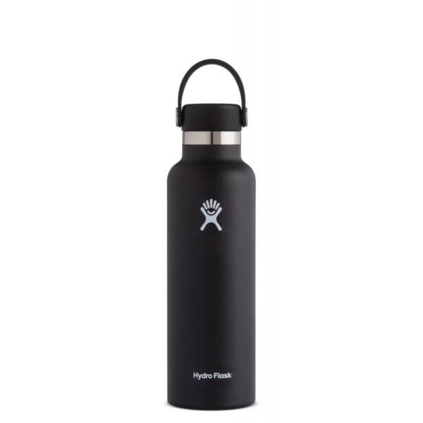 Hydro Flask 21 OZ STANDARD FLEX CAP BLACK S21SX001 Lillehammer Sport 1