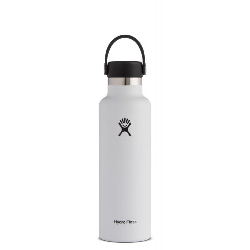 Hydro Flask 21 OZ STANDARD FLEX CAP WHITE S21SX110 Lillehammer Sport 1