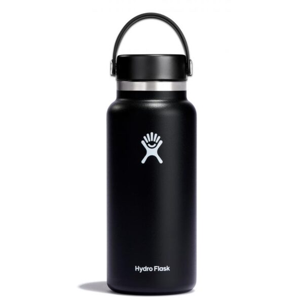 Hydro Flask 32 OZ WIDE FLEX CAP BLACK W32BTS001 Lillehammer Sport 1