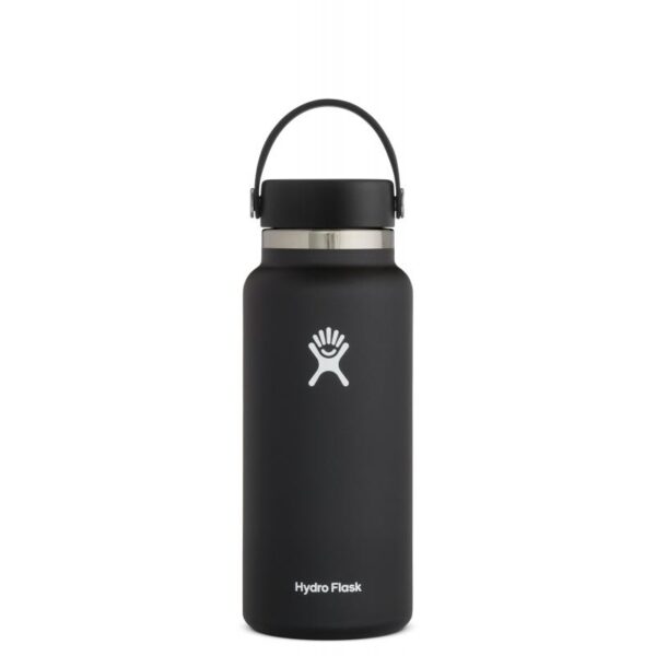 Hydro Flask 32 OZ WIDE FLEX CAP BLACK W32BTS001 Lillehammer Sport 1 2