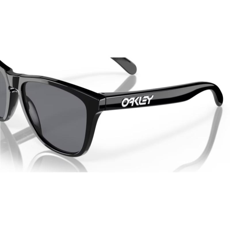 Oakley FROGSKIN-POLISHED BLACK-GREY - Bilde 3