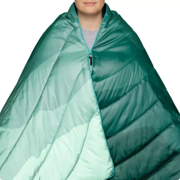 Rumpl-Original Puffy CASCADE FADE GREEN 1P–Lillehammer Sport-4 Rumpl Original Puffy Blanket Cascade Fade 1P