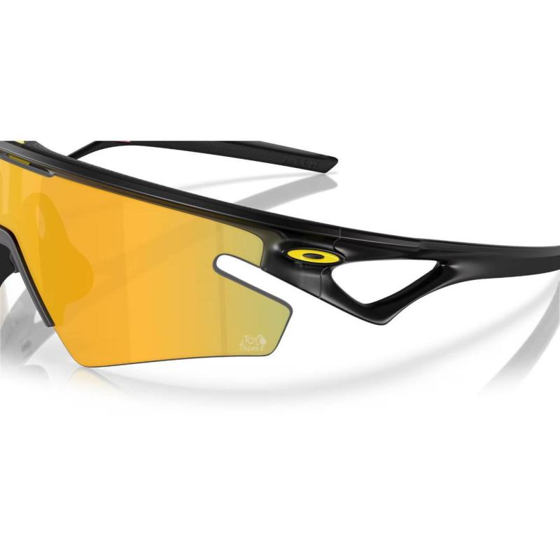 Oakley Sphaera Slash Matte Black Ink Tour de France – Prizm 24K Polarized - Bilde 2