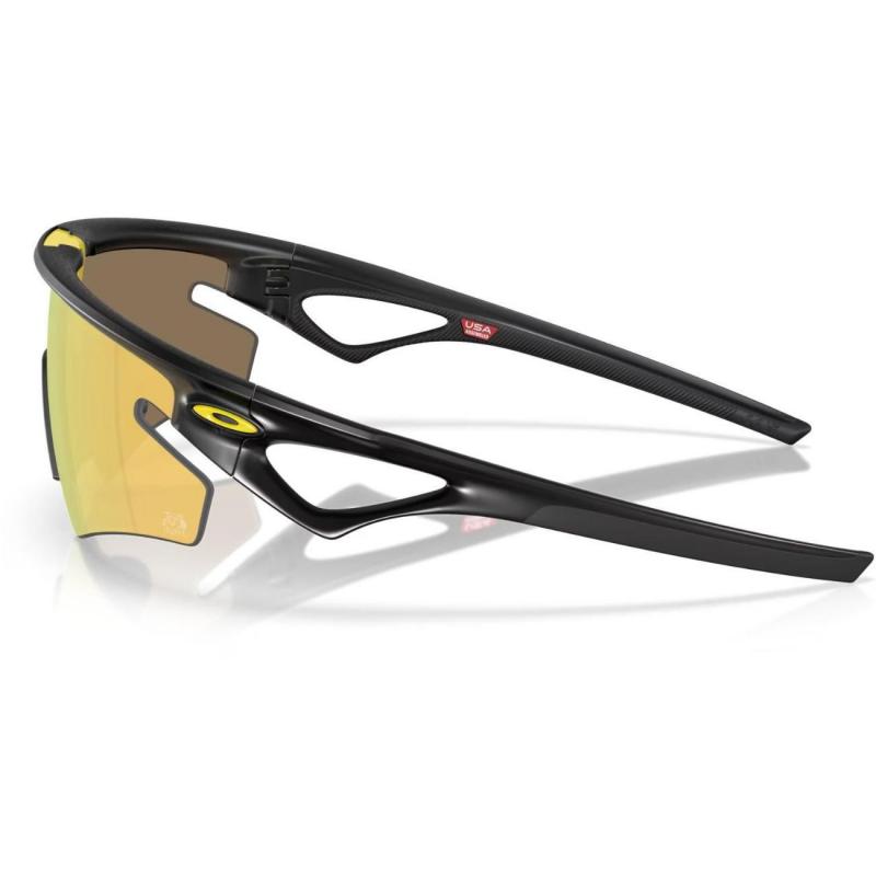 Oakley Sphaera Slash Matte Black Ink Tour de France – Prizm 24K Polarized - Bilde 4