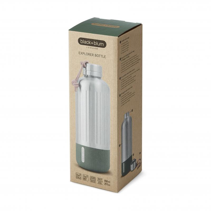 Black+Blum Explorer Insulated Bottle 850ml BAM-EIWB-L010 Lillehammer Sport 1 2 3 4 5