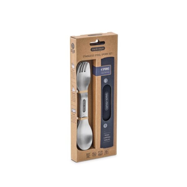 Black+Blum Picnic Spork Set of 4 OL-SP001 Lillehammer Sport 1
