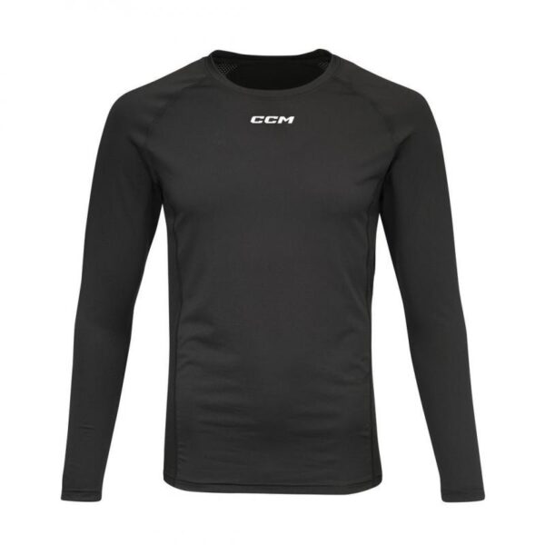 Ccm-Ccm COMPRESSION LS TOP AD-TLS3BAAD-Lillehammer Sport-1 CCM Performance Long Sleeve Sr