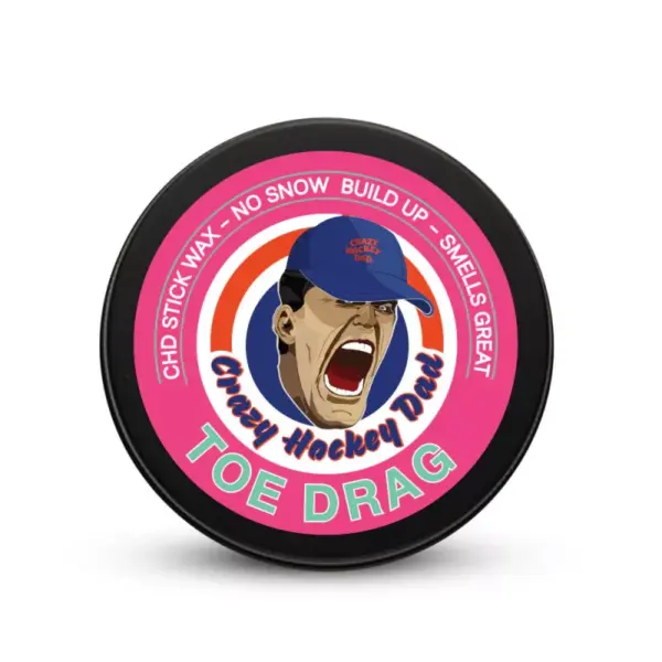 Crazy Hockey Dad Toe Drag Stickwax