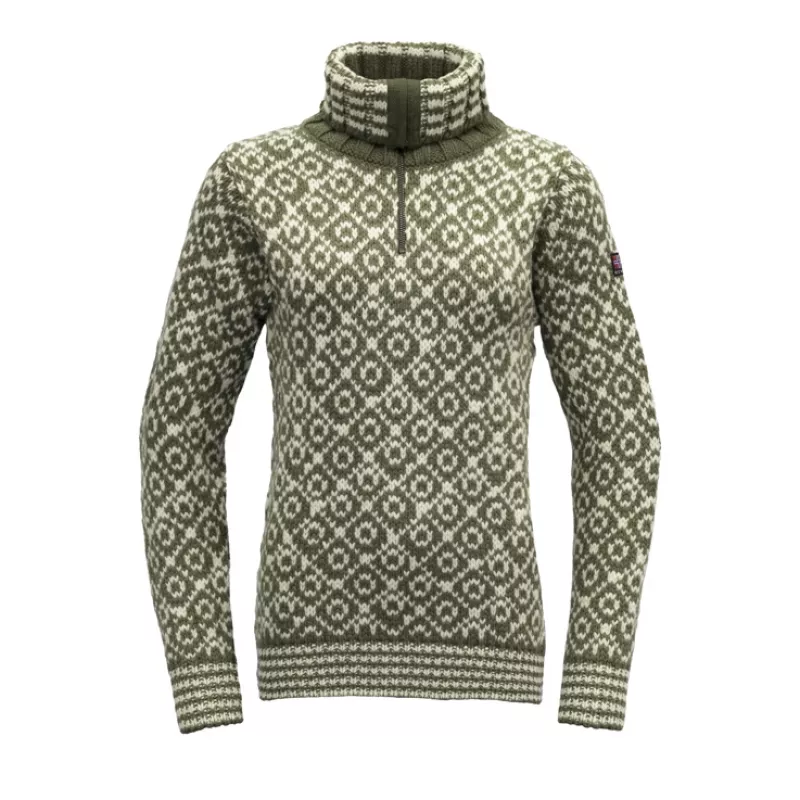 Devold Svalbard Wool Zip Neck - Bilde 2