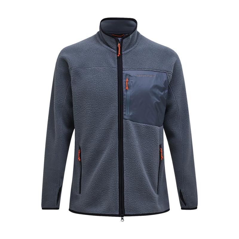 Peak Performance M Pile Zip Jacket - Bilde 1