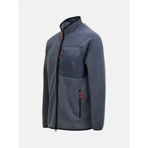 Peak Performance-M Pile Zip Jacket-G80293-Lillehammer Sport-3 Peak Performance M Pile Zip Jacket