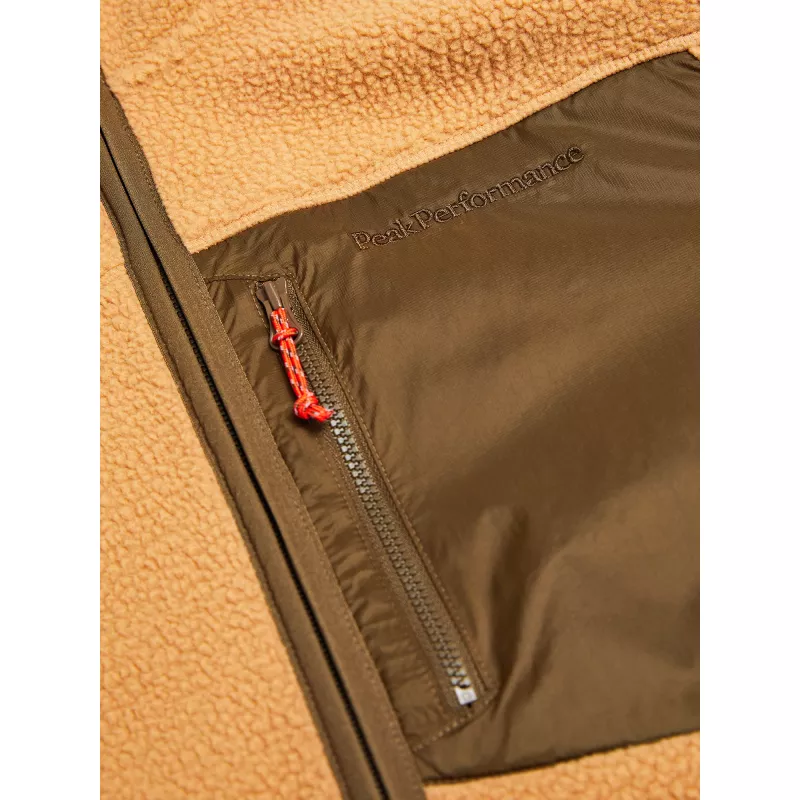 Peak Performance M Pile Zip Jacket - Bilde 5