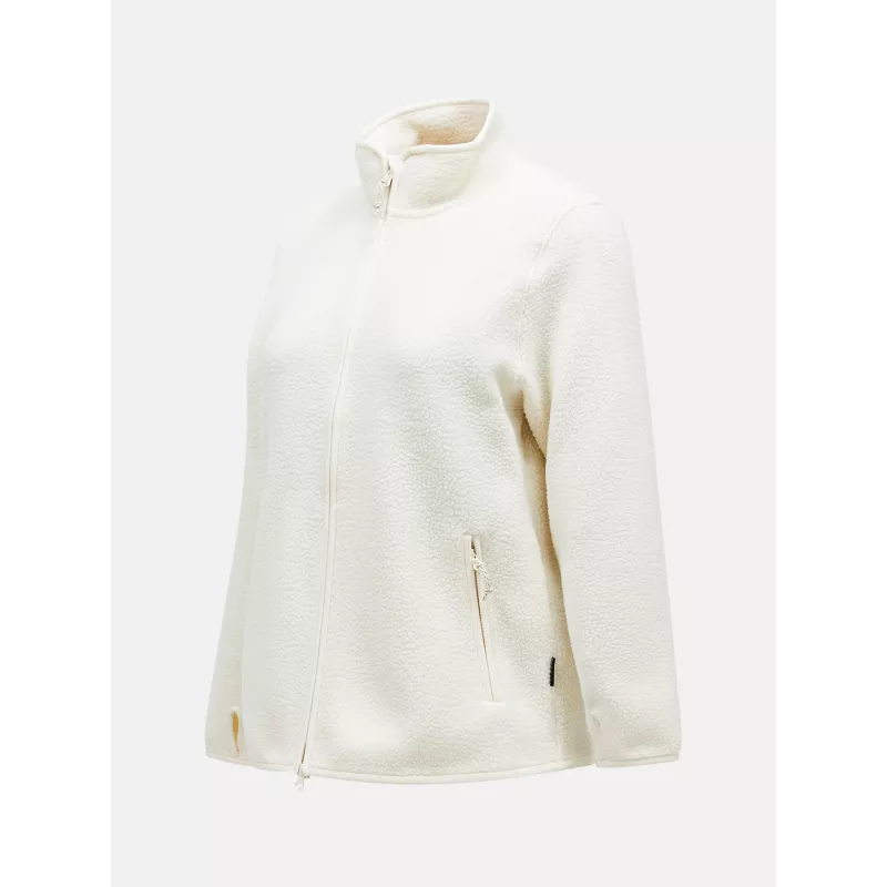Peak Performance W Pile Zip Jacket - Bilde 2