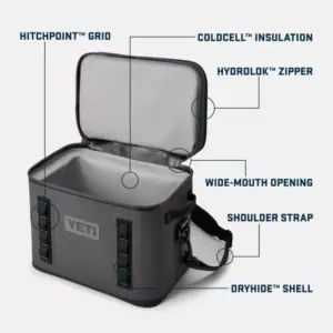 YETI Hopper Flip 18 Cool Bag Charcoal - Bilde 6