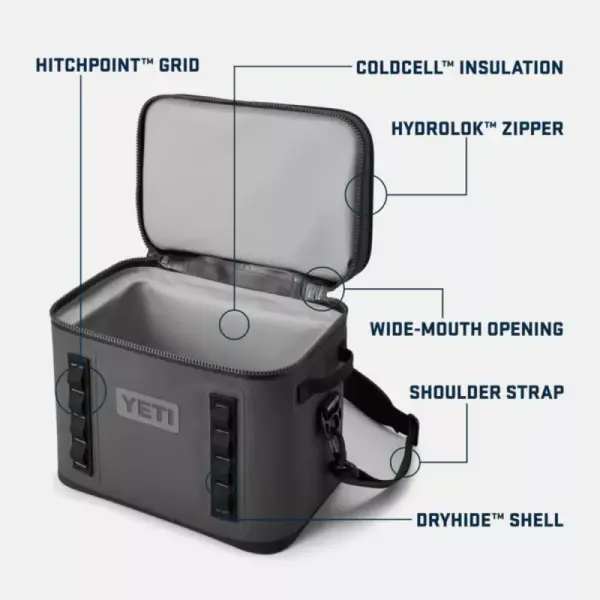 YETI Hopper Flip 18 Cool Bag Charcoal