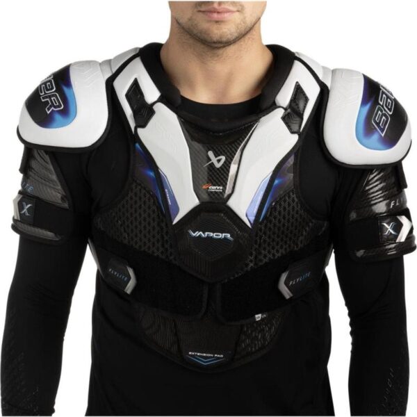Bauer-BAUER VAPOR FLYLITE SHOULDER PAD INT–Lillehammer Sport-1 Bauer Vapor Flylite Int Skulderbeskyttelse