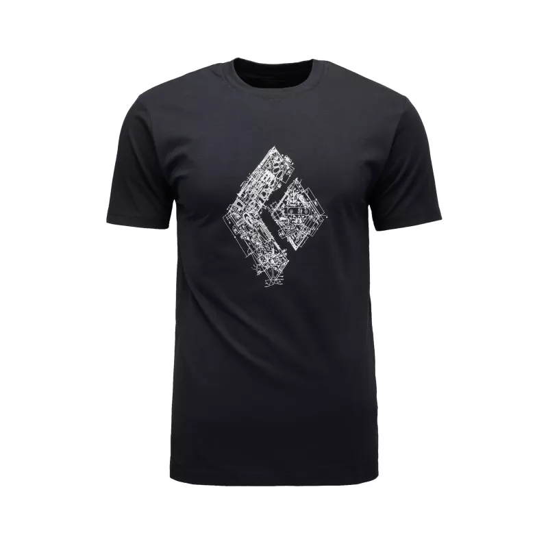 Black Diamond Engineered Diamond Ss Tee M - Bilde 1