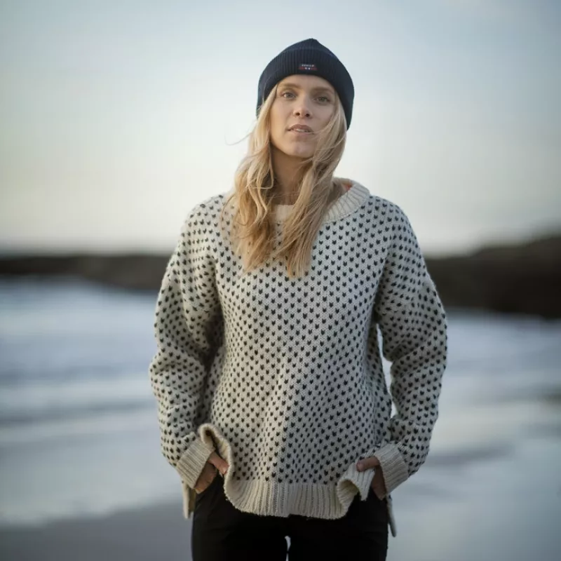 Devold Nordsjø Wool Sweater Wmn - Bilde 7