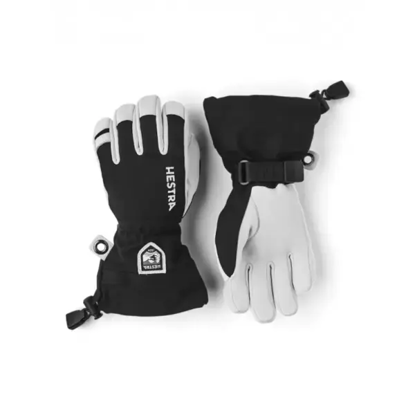 Hestra-Army Leather Heli Ski Jr. – 5 Finger-30560-Lillehammer Sport-1 Hestra Army Leather Heli Ski Jr. - 5 Finger
