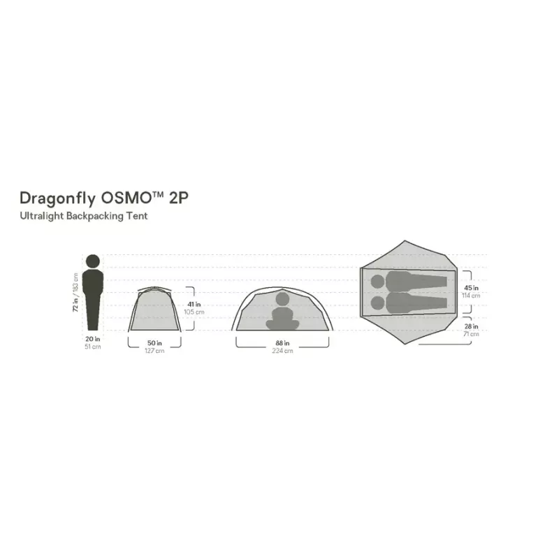 Nemo Dragonfly OSMO Telt - 2p - Bilde 18