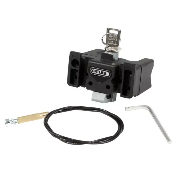 ORTLIEB Handlebar Mounting-Set with Lock styrefeste