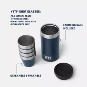 YETI Shot Glasses With Carrying Case - Bilde 6