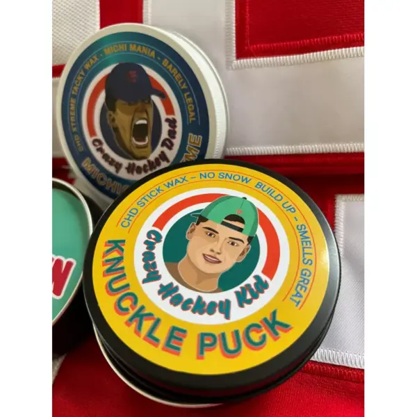 Crazy Hockey Dad Knuckle Puck Stickwax
