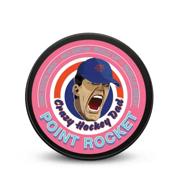 Crazy Hockey Dad Point Rocket Stickwax