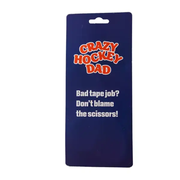 Crazy Hockey Dad Scissors