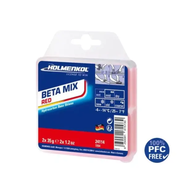 HOLMENKOL Beta Mix Red 2x35g