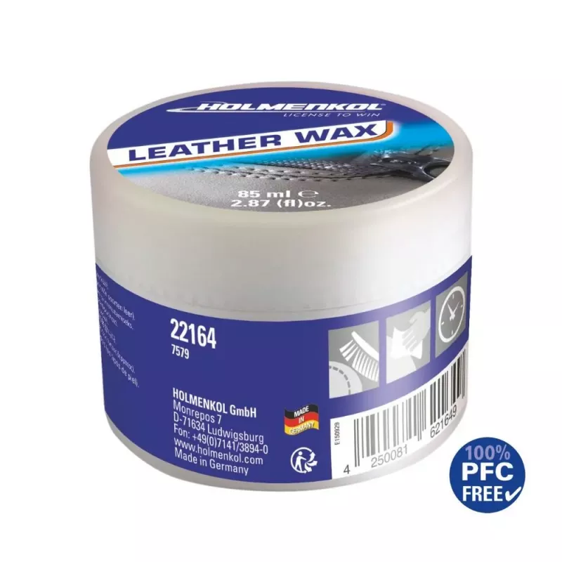 HOLMENKOL Leather Wax 85ml - Bilde 1