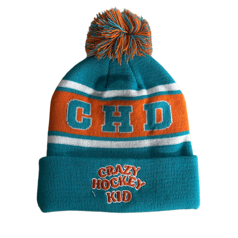 Crazy Hockey Dad Kid Beanie - Bilde 1