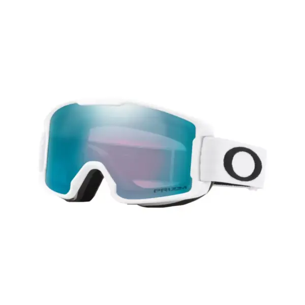 Oakley-Line Miner S (youth) – Matte White–Lillehammer Sport-1 Oakley Line Miner S Matte White – Prizm Snow Sapphire Iridium