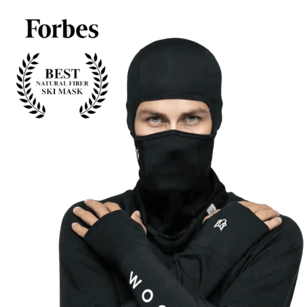 Woolf Merino Svarthetta Balaclava
