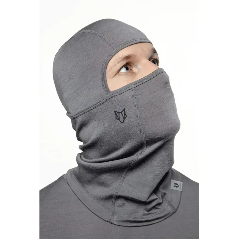 Woolf Merino Svarthetta Balaclava - Bilde 1