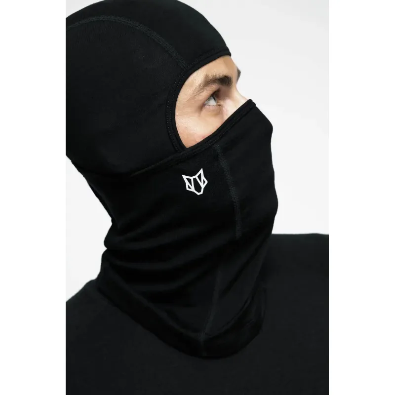 Woolf Merino Svarthetta Balaclava - Bilde 2