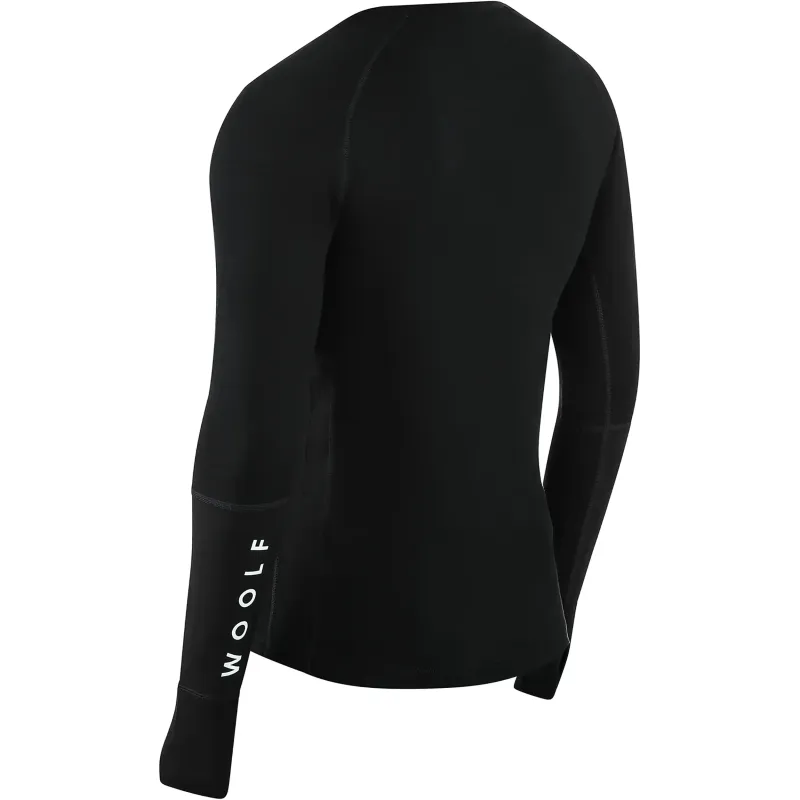 Woolf Merino Svarthetta Performance LS Men - Bilde 2