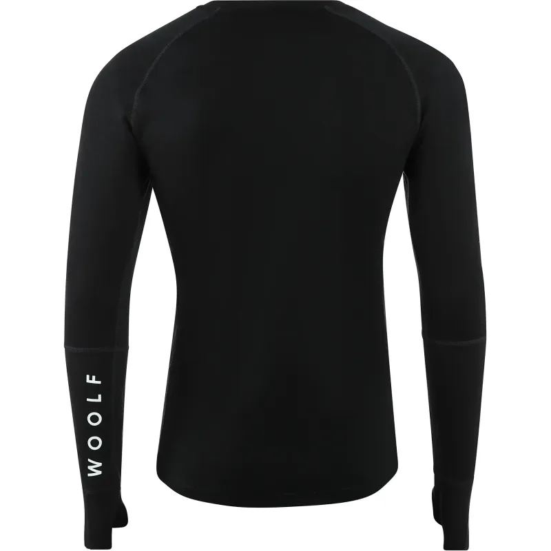 Woolf Merino Svarthetta Performance LS Men - Bilde 3