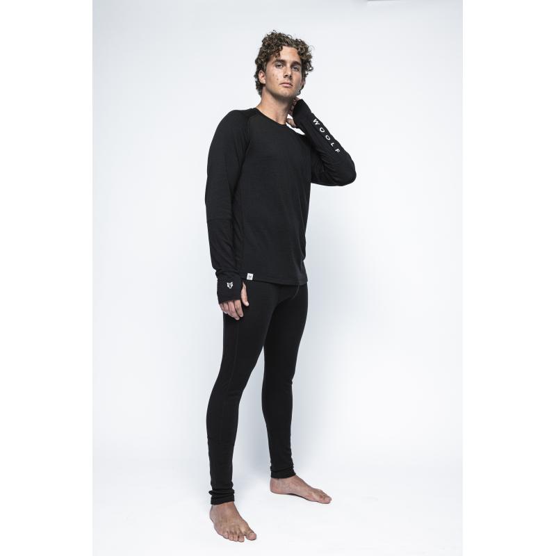 Woolf Merino Svarthetta Performance Pant Men - Bilde 5