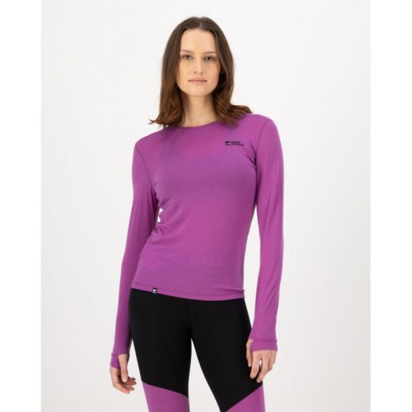 Mons Royale-Cascade Merino Base Layer Long Sleeve-100503-Lillehammer Sport-2 Mons Royale Cascade Merino Base Layer Long Sleeve W