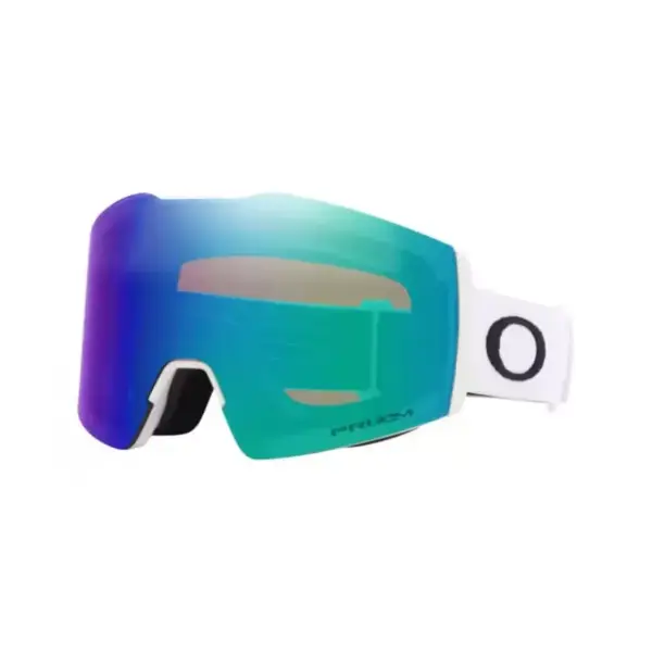 Oakley-Fall Line M Matte White–Lillehammer Sport-1 Oakley Fall Line M Matte White – Prizm Snow Argon Iridium