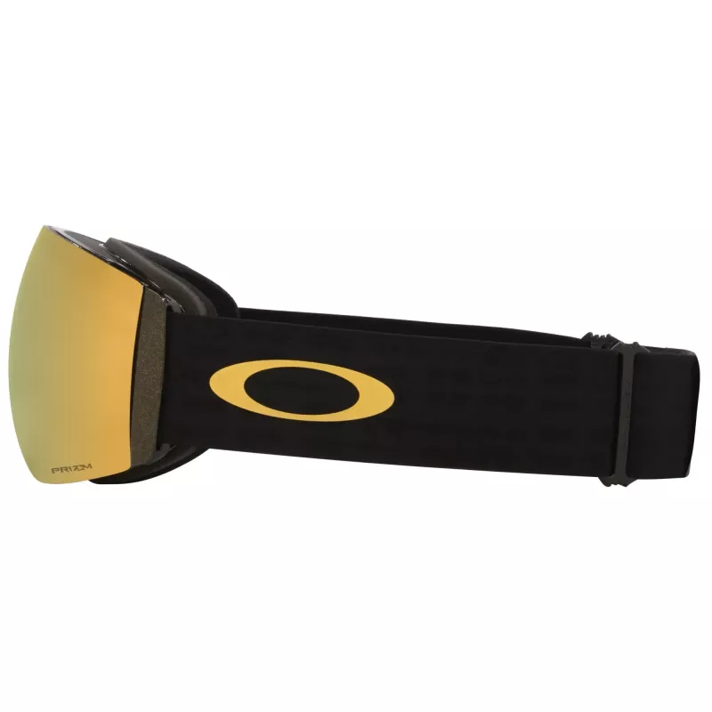 Oakley Flight Deck Pro L Metallic Black Gold – Prizm Snow 24K Iridium + Prizm Snow Iced Iridium - Bilde 2