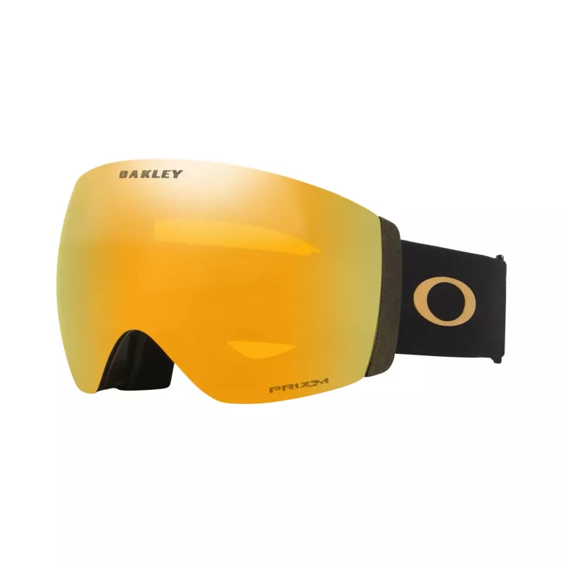 Oakley Flight Deck Pro L Metallic Black Gold – Prizm Snow 24K Iridium + Prizm Snow Iced Iridium - Bilde 3