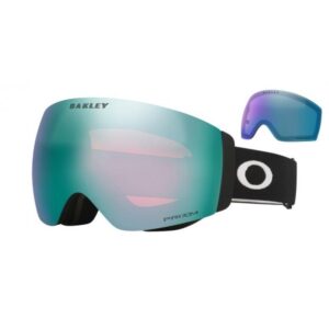 Oakley Flight Deck Pro M Matte Black – Prizm Snow Sapphire Iridium + Prizm Snow Iced Iridium