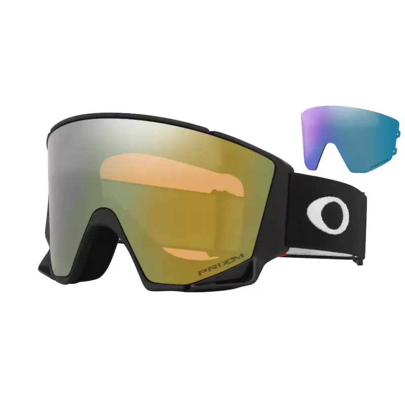 Oakley Flow Scape L Matte Black – Prizm Sage Gold Iridium & Prizm Snow Iced Iridium - Bilde 1