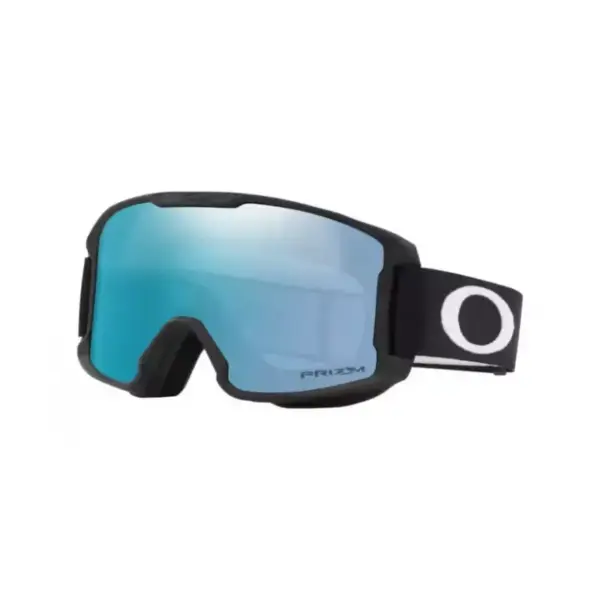 Oakley-LINE MINER YOUTH MATTE BLACK–Lillehammer Sport-1 Oakley Line Miner S Matte Black – Prizm Snow Sapphire Iridium