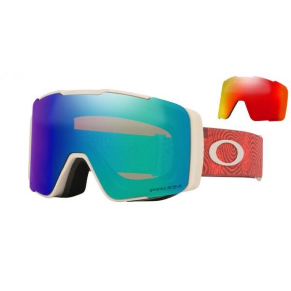 Oakley-Line Miner Pro M Hibiscus + Prizm Snow Torch Iridium–Lillehammer Sport-1 Oakley Line Miner Pro M Hibiscus Trails – Prizm Snow Argon Iridium & Prizm Snow Torch Iridium