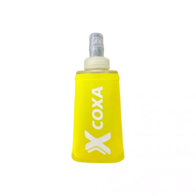 Coxa Soft Flask 150 ml Yellow with Velcro - Bilde 1